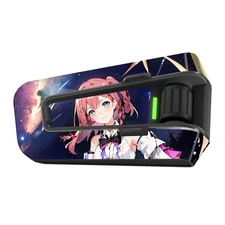 For Cardo Packtalk Edge Neo Pro Stickers Matte Wrap Decals Anime Star Girl