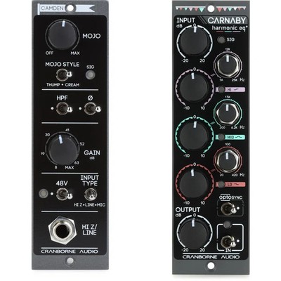 Cranborne Audio 500 Series Camden Microphone Preamp and Carnaby Harmonic EQ