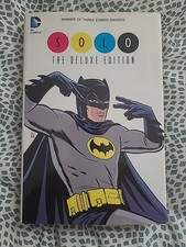 SOLO : DELUXE EDITION - Jeph Loeb - Hardcover -Batman cover 