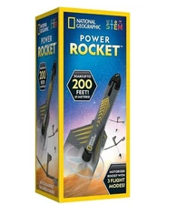 new NATIONAL Geographic POWER Rocket MOTORIZED Launcher 200 FT  STEM