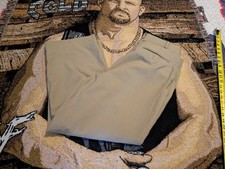 Vintage Chaps Ralph Lauren Trousers Mens 36x28 Wool Brown Pleated Pants Slacks