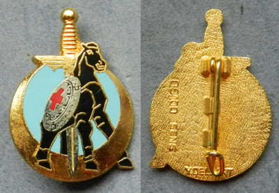 HUBSCHRAUBERGESCHWADER 2-67, VALMY, GRANU RÜCKEN, BESETZTE NADEL - DELSART