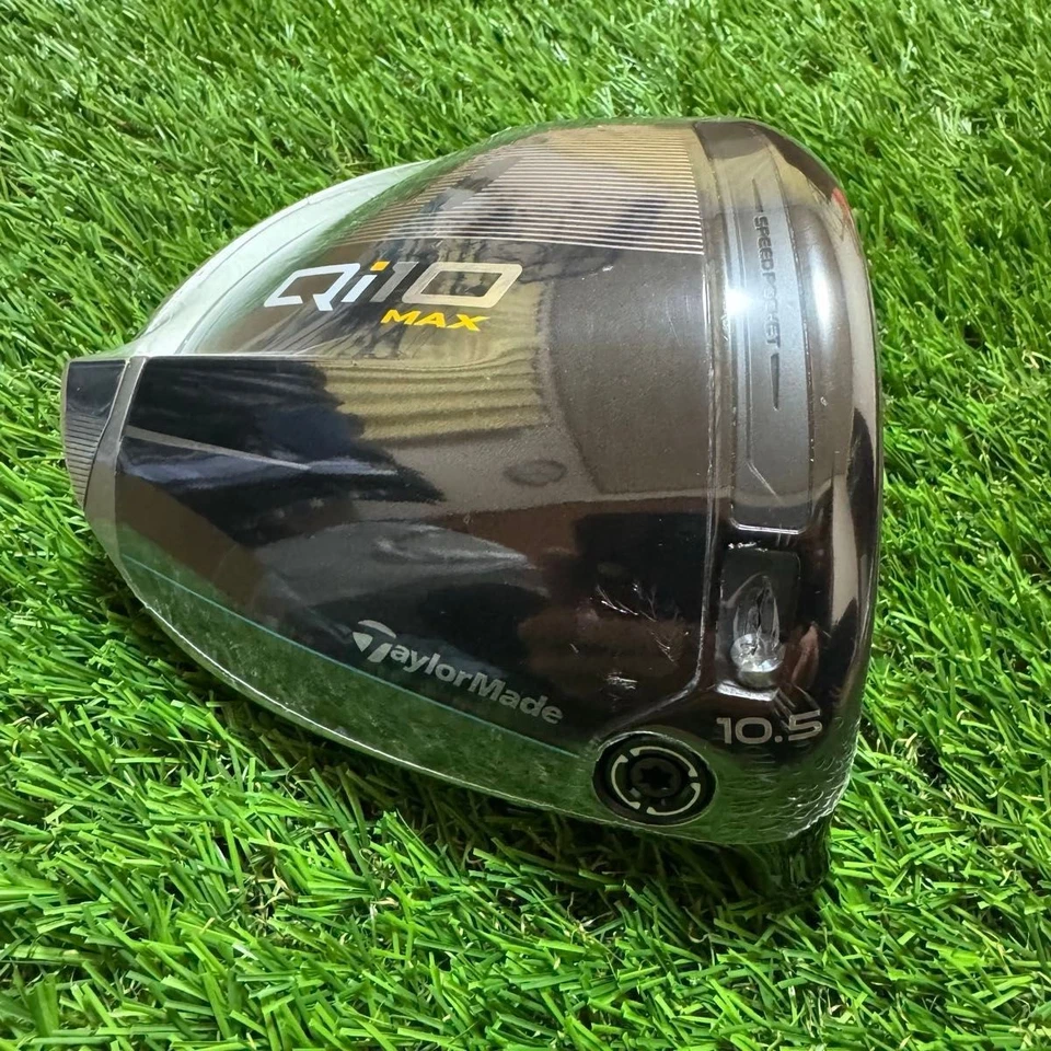 TaylorMade Qi10 Max Driver Head Only 10.5deg Right Hand Headcover New - Image 3 of 4