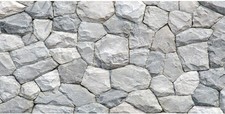 AWERT 30x18 inches White Stone Aquarium Background Rocky Fish 30x18in/75x45cm