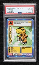 1999 Digimon - Digital Monsters Starter Deck Unlimited Agumon #ST-01 PSA 8