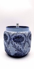 Antique William Moorcroft Pottery for MacIntyre Pottery 1900s Tobacco Jar