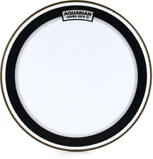 Aquarian Drumheads Superkick II Bass Drumhead - 20" - Clear