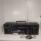 Panasonic RX-CW43 Portable Stereo AM FM Dual Cassette Tape Player READ