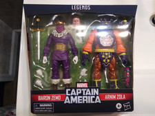 Marvel Legends Series Captain America - Baron Zemo & Arnim Zola - 2 pack