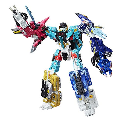 Transformers Combiner Wars LIOKAISER Platinum Edition Box Set EE Exclusive