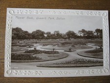 Flower Beds, Queen's Park, Bolton, Lancashire (RP)