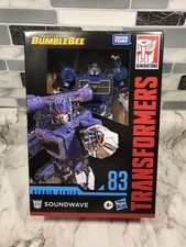 Transformers Studio Series 83 Soundwave Bumblebee Movie Voyager Class NEW Sealed