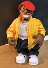 Rare The Hip Hop Man 2004 Music Battery Operated Rapping Dancing Toy -Notworking