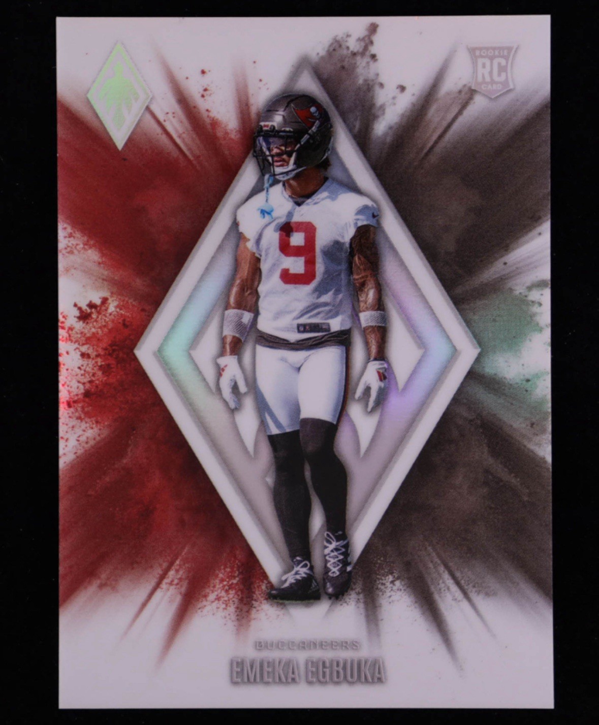 2025 Panini Phoenix - Color Blast Emeka Egbuka #3 (RC)(SSP)