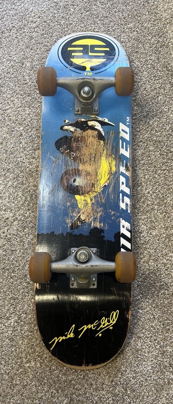 Vintage Mike McGill Skateboard Complete Air Speed 540 McTwist 