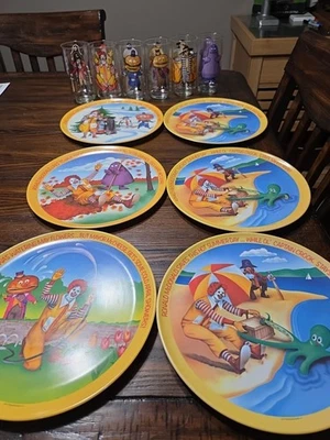 アメリカ　ヴィンテージ　マクドナルド プレート 5枚セット McDonald's Plates for sale | eBay