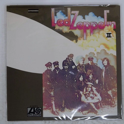 LED ZEPPELIN II ATLANTIC P10101A Japan REISSUE INSERT POSTER GATEFOLD VINYL LP