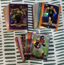 Atlanta Falcons football lot (Rookies/Parallels/Numbered/AUTOs) Over 65 cards