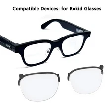 Magnetic Eyeglass MyopiaLens for2025Rokid Visual Glasses Anti-Blue Rokid Glasses
