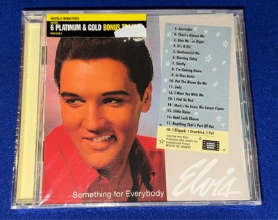 SEALED OOP Elvis Presley Something for Everybody CD RCA 18tracks