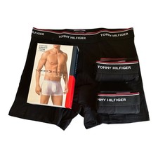 Image of Tommy Hilfiger Men’s Cotton Stretch Boxer Trunks – 3 Pack – Premium Essentials