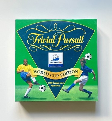 Trivial Pursuit - World Cup Edition France 98 PARKER 1997 Wissenspiel Rarität  