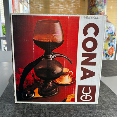 Vintage CONA Coffee Maker  (Size C) - NEW OLD STOCK in OVP 70er Jahre