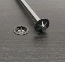 Tonka Axle Push On Retainer/Clips, A Dozen For 3/16 Diameter Axles