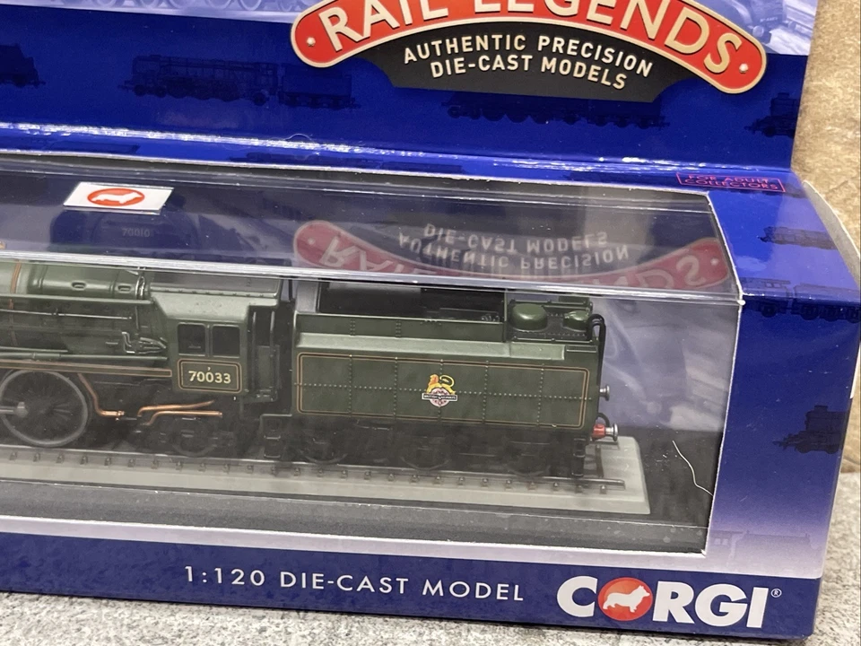 CORGI ST97704 'BR 4-6-2 BRITANNIA CLASS CHARLES DICKENS 70033 TRAIN' 1:120 MIB - Image 3 of 4