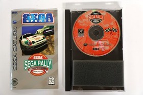Sega Rally Championship Sega Saturn CIB 812070 - REG CARD + 2 INSERTS + FOAM 🌟