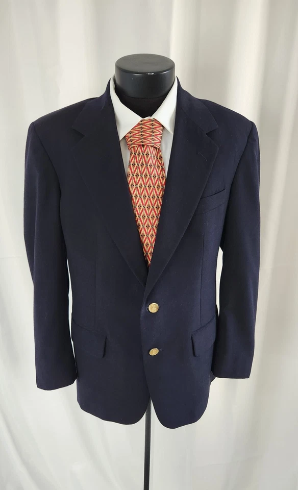 Charleston Tie Rack Gold Black 100% Silk Made in Italy - Image 3 of 4