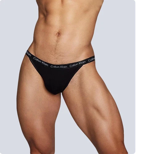 Mens High Cut Sport Underwear Sexy Low-rise Pouch Tanga Hombre Briefs Underpants - Bild 8 von 12