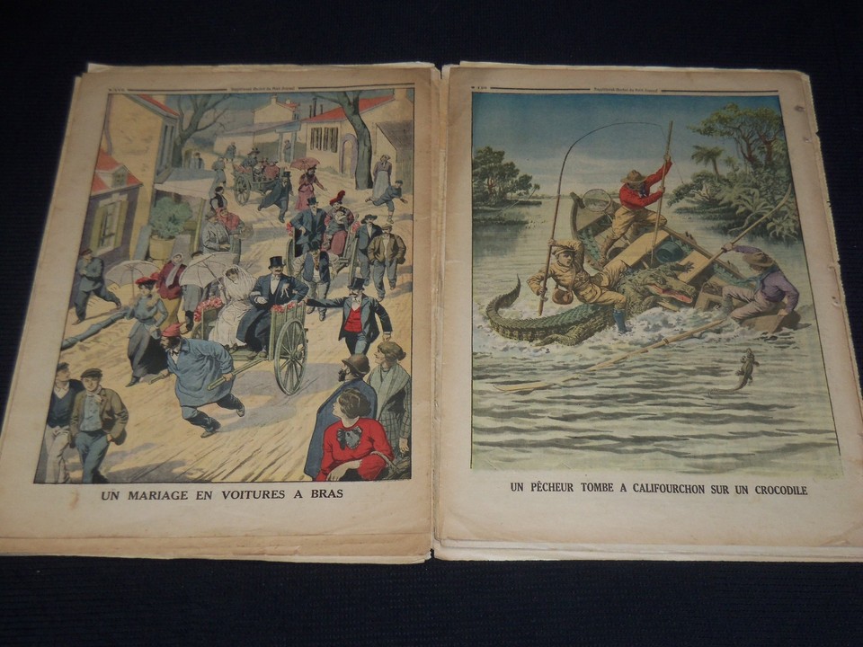 1914 LE PETIT JOURNAL SUPPLEMENT ILLUSTRE MAGAZINES LOT OF 33 NP