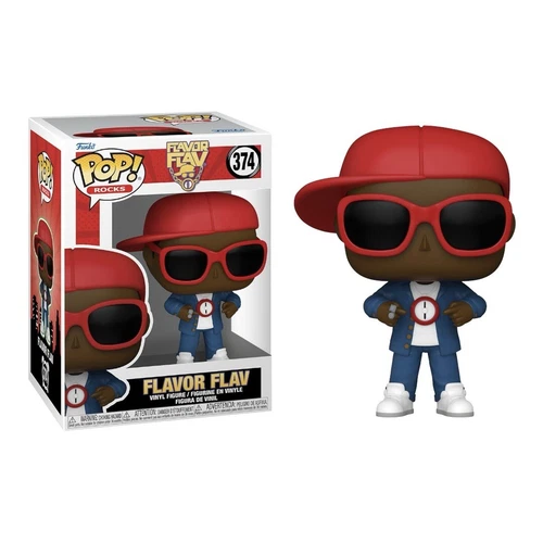 Funko Pop! Rocks #374 Flavor Flav Collectible Vinyl Figure