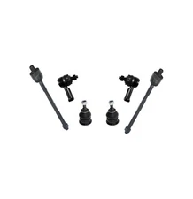 6 New Pc Inner Outer Tie Rod Ends Upper Ball Joints for Mitsubishi Dodge Eagle