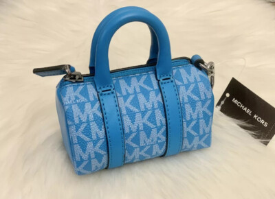 NWT MICHAEL KORS Micro Duffle Pouch Bag Charm/ Key Chain | eBay