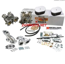 VW T-1 & T-2 Carburetor KIT REDLINE K 1317 DUAL WEBER 40 MM IDF CARBURETORS