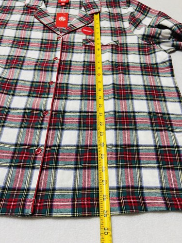 Family PJs XXL Sleepwear Pajama Set Long Sleeve Stewart Plaid Flannel Lounge NWT - Picture 14 of 24