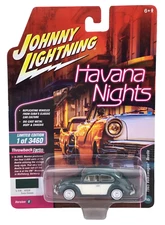 Johnny Lightning HAVANA NIGHTS 1965 VOLKSWAGEN BEETLE Die-Cast Model JAVA GREEN