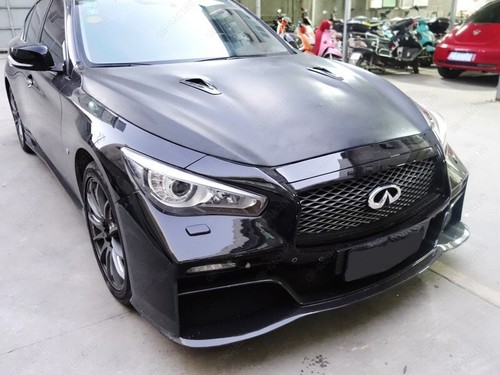 Partial Carbon Auto Q50 Sedan GTR Style Front Hood Kit For 2014-2015 Infiniti - Picture 5 of 24