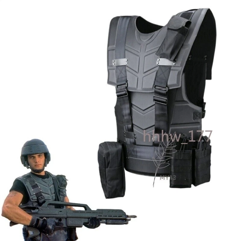 Military Tactical Vest Armor Vest Combat EVA Protection Equipment Plate Carrier - Image 2 of 4