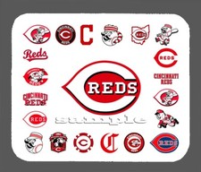 Cincinnati Reds Logo Art Mouse Pad Item 366