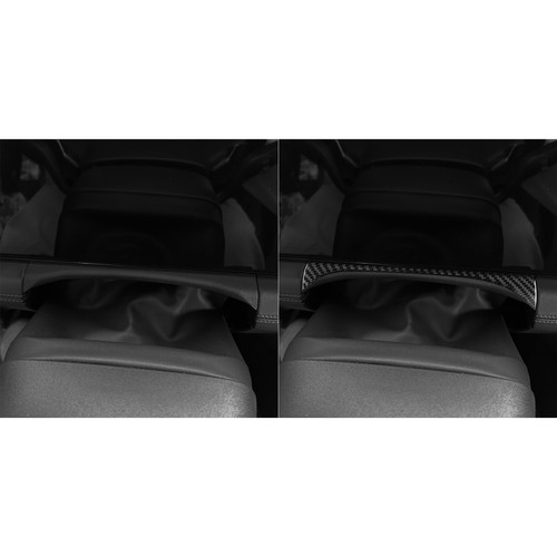 Real Carbon Fiber Speedometer Lower Panel Cover Trim For Ford Mustang GT 2024-25 - Picture 4 of 22