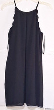 A BCX Women's Little Black Dress Sleeveless Evening Wear Elegant Size L