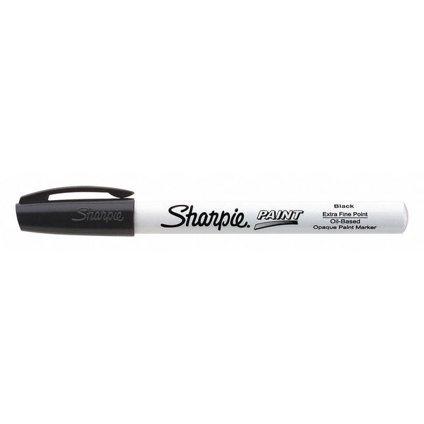 Sharpie 35526 Paint Marker,Extra Fine Point,Black,Pk12