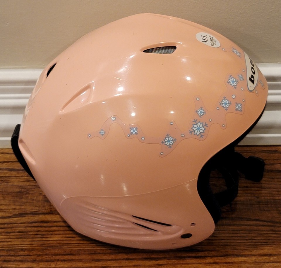 CC BOERI APOLLO CHILD YOUTH SKI SNOWBOARD PINK HELMET M/L EUC eBay