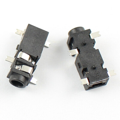 10Pcs 2.5mm PJ208A Audio 4 Pin SMT SMD Headphone Phone Jack Female Connector