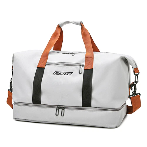 Wasserdichte Reisetasche Sport Fitnessstudio Weekender Gepäcktasche mit Schuhfach - Bild 3 von 31