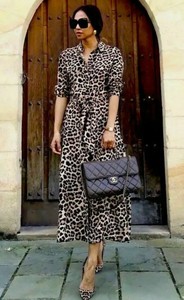 leopard shirt dress zara