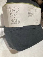 Twin Sheet Set Tencel Jersey  Dark Gray Project 62 Nate Berkus Brand New In Pkg
